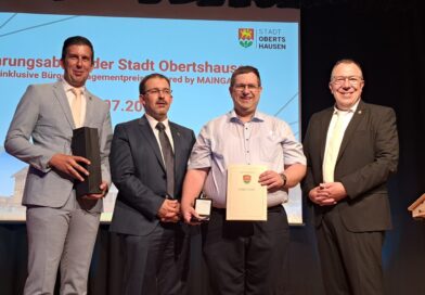 Patrick und Horst Erich Sahm für ehrenamtliches Engagement ausgezeichnet