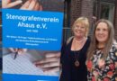 Stenografenverein Ahaus zeigt Flagge beim Ehrenamtstag