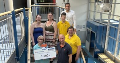 1.500 Euro-Spende für den ZVB Obertshausen 1964 e. V.