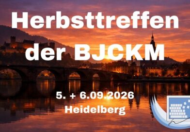 Herbsttreffen der BJCKM in Heidelberg – Jetzt anmelden!